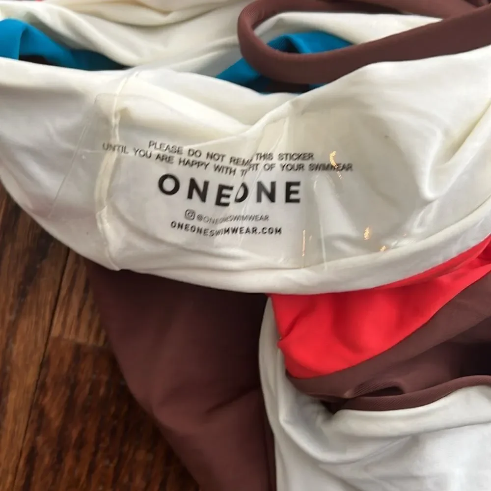 Oneone Swim x Free People Thalya One Piece Swimsuit in Brown